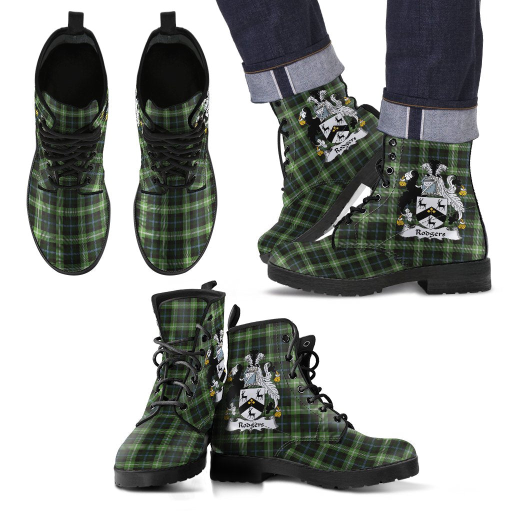 RODGER Leather Boots Footwear Shoes