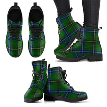 Load image into Gallery viewer, Henderson Modern Tartan Leather Boots