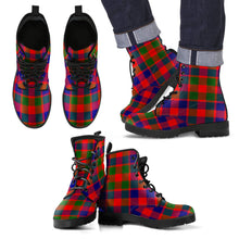 Load image into Gallery viewer, Gow Modern Tartan Leather Boots Footwear Shoes