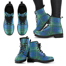 Load image into Gallery viewer, MacIntyre Hunting Ancient Tartan Leather Boots