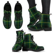 Load image into Gallery viewer, MacArthur Modern Tartan Leather Boots