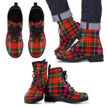 Load image into Gallery viewer, Christie Tartan Leather Boots Footwear Shoes