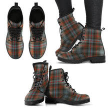 Load image into Gallery viewer, Murray of Atholl Weathered Tartan Leather Boots