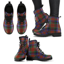 Load image into Gallery viewer, MacDuff Hunting Modern Tartan Leather Boots
