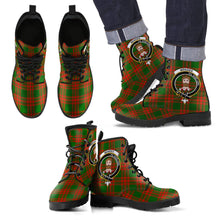 Load image into Gallery viewer, Menzies Green Modern Leather Boots Footwear Shoes