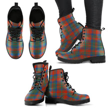 Load image into Gallery viewer, Matheson Ancient Tartan Leather Boots