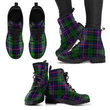 Load image into Gallery viewer, Morrison Modern Tartan Leather Boots