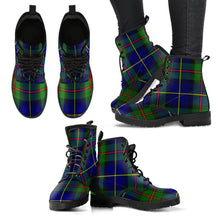 Load image into Gallery viewer, MacLeod of Harris Modern Tartan Leather Boots