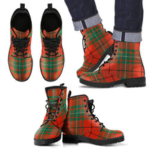 Load image into Gallery viewer, MacAulay Ancient Tartan Leather Boots Footwear Shoes