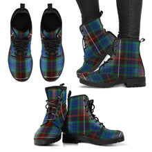 Load image into Gallery viewer, Fraser Hunting Ancient Tartan Leather Boots