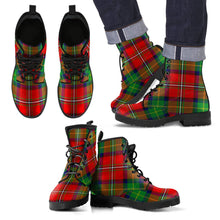 Load image into Gallery viewer, Boyd Modern Tartan Leather Boots Footwear Shoes