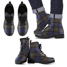 Load image into Gallery viewer, Fletcher of Dunans Tartan Leather Boots Footwear Shoes
