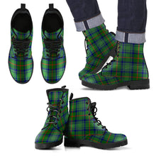 Load image into Gallery viewer, Cranstoun Tartan Leather Boots Footwear Shoes