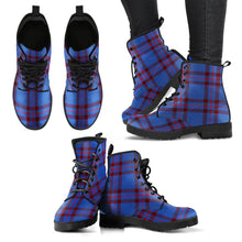 Load image into Gallery viewer, Elliot Modern Tartan Leather Boots