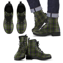 Load image into Gallery viewer, Davidson Tulloch Dress Tartan Leather Boots Footwear Shoes