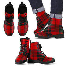 Load image into Gallery viewer, MacLeod of Raasay Tartan Leather Boots Footwear Shoes