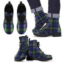 Load image into Gallery viewer, Baird Modern Tartan Leather Boots Footwear Shoes
