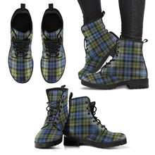 Load image into Gallery viewer, Campbell Faded Tartan Leather Boots