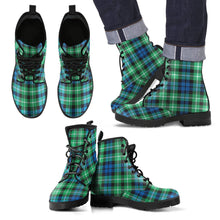 Load image into Gallery viewer, Graham of Montrose Ancient Tartan Leather Boots Footwear Shoes