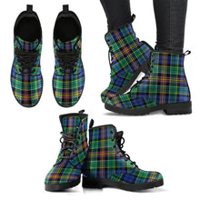 Load image into Gallery viewer, Allison Tartan Leather Boots