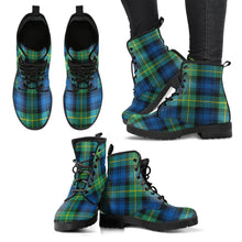 Load image into Gallery viewer, Gordon Ancient Tartan Leather Boots