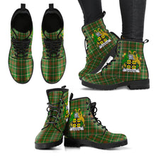 Load image into Gallery viewer, Copeland Tartan Clan Badge Leather Boots