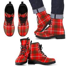 Load image into Gallery viewer, Duke of Rothesay Modern Tartan Leather Boots Footwear Shoes
