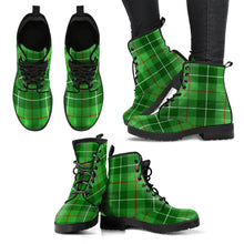Load image into Gallery viewer, Galloway District Tartan Leather Boots
