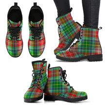 Load image into Gallery viewer, Muirhead Tartan Leather Boots