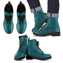 Load image into Gallery viewer, Douglas Ancient Tartan Leather Boots Footwear Shoes