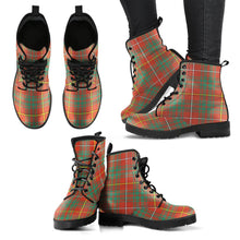 Load image into Gallery viewer, Bruce Ancient Tartan Leather Boots