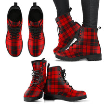 Load image into Gallery viewer, Ettrick District Tartan Leather Boots