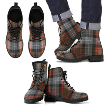 Load image into Gallery viewer, MacRae Hunting Weathered Tartan Leather Boots Footwear Shoes