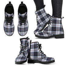 Load image into Gallery viewer, MacRae Dress Modern Tartan Leather Boots