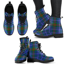 Load image into Gallery viewer, Edmonstone Tartan Leather Boots