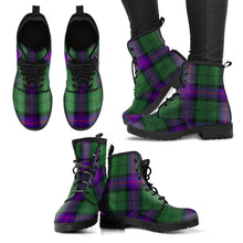 Load image into Gallery viewer, Armstrong Modern Tartan Leather Boots