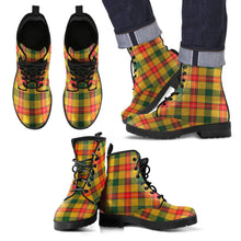 Load image into Gallery viewer, Baxter Tartan Leather Boots Footwear Shoes