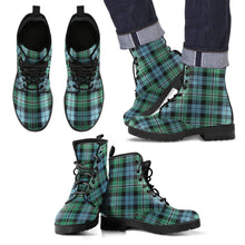 Load image into Gallery viewer, Melville Tartan Leather Boots Footwear Shoes