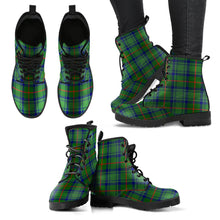 Load image into Gallery viewer, Cranstoun Tartan Leather Boots