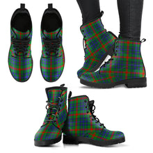 Load image into Gallery viewer, Aiton Tartan Leather Boots
