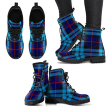 Load image into Gallery viewer, McCorquodale Tartan Leather Boots
