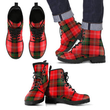 Load image into Gallery viewer, Nesbitt Modern Tartan Leather Boots Footwear Shoes