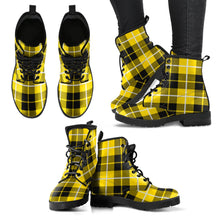 Load image into Gallery viewer, Barclay Dress Modern Tartan Leather Boots