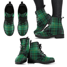 Load image into Gallery viewer, MacArthur Ancient Tartan Leather Boots