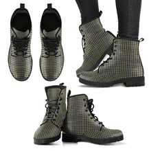 Load image into Gallery viewer, Haig Check Tartan Leather Boots