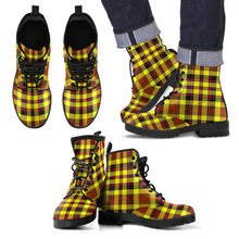 Load image into Gallery viewer, Jardine Tartan Leather Boots Footwear Shoes