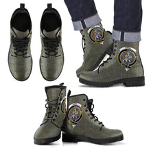 Load image into Gallery viewer, Haig Check Leather Boots Footwear Shoes