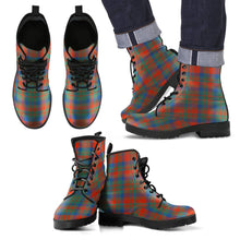 Load image into Gallery viewer, Matheson Ancient Tartan Leather Boots Footwear Shoes