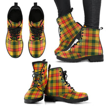 Load image into Gallery viewer, Baxter Tartan Leather Boots