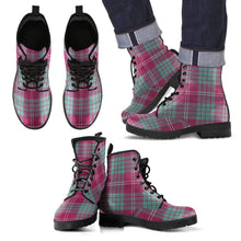 Load image into Gallery viewer, Crawford Ancient Tartan Leather Boots Footwear Shoes